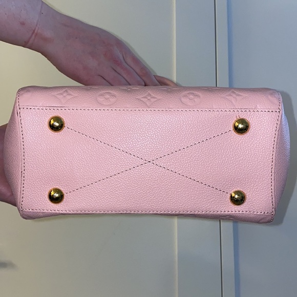 Authentic Louis Vuitton Rose Poudre Montaigne BB - Picture 3 of 6